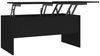vidaXL Couchtisch Schwarz 102x50,5x46,5 cm Holzwerkstoff 809720 Bild 2