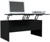 vidaXL Couchtisch Schwarz 102x50,5x46,5 cm Holzwerkstoff 809720 Bild 4