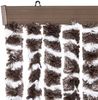 vidaXL Insektenschutz-Vorhang Braun und Weiß 100x220 cm Chenille 325453 Bild 4