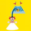 Wand-Leseleuchte Clown Bild 4