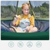 SONGMICS Trampolin Randabdeckung, 100% UV-beständig, Reißfest, PVC, Grün, 366,0 cm Bild 5