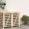 vidaXL Erweiterung für Mülltonnenbox Massivholz Kiefer 825107 Bild 3
