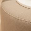 Bronx71 Hocker Hilda rund Stoff taupe Bild 4
