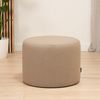 Bronx71 Hocker Hilda rund Stoff taupe Bild 2