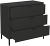 Kommode Erna 81x45x82 Anthrazit matt Lack 14717-Q Bild 3