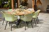 Delphine Dining Sessel (carbon black / emerald green) Bild 2