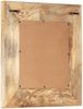 vidaXL Handgeschnitzter Spiegel 50x50x2,5 cm Massivholz Mango 321647 Bild 3