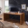 Schreibtisch BOHA Massiv-Holz Sheesham Computertisch 120 cm breit Echtholz Design Ablage Büro-Tisch Landhaus-Stil Bild 2