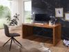 Schreibtisch BOHA Massiv-Holz Sheesham Computertisch 120 cm breit Echtholz Design Ablage Büro-Tisch Landhaus-Stil Bild 3