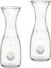 Glas Karaffe Misura 0,5L mit CE Eichring - 2 Stück - Bild 2