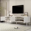Lowboard, Modernes griffloses TV-Board, 180 cm, TV-Schrank, Fernsehschrank für Wohnzimmer, stehend Bild 3