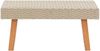 Garten-Couchtisch | Gartentisch | Beistelltisch Poly Rattan Beige Bild 2