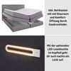 INOSIGN Nachttisch Effy, passend zum Polsterbett, Boxbett oder Boxspringbett Effy Bild 2