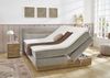 Jockenhöfer 'Nika Max' Boxspringbett, 180x200 cm, Chenille Grau Bild 5