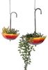 DanDiBo Blumenampel Metall Hängeampel mit Topf Innen Außen Regenschirm Hängepflanzen 2er Set 96258 Pflanzenhänger Blumenhänger Topfhänger Blumen Bild 4