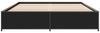 vidaXL Bettgestell Schwarz 140x190 cm Holzwerkstoff und Metall 3279852 Bild 4