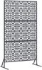 vidaXL Sichtschutz Anthrazit 100 x 50 x 180 cm Stahl 868572 Bild 2