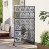 vidaXL Sichtschutz Anthrazit 100 x 50 x 180 cm Stahl 868572 Bild 3