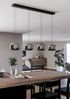 EGLO Hängeleuchte HORTUNAS Pendellampe - Stahl - LED - 4X5,8W - IP20, Dimmfunktion, mehrere Helligkeitsstufen, LED fest integriert, Warmweiß, Hängelampe, Deckenlampe, Wohnzimmer, Esszimmer, L126 x B21 x H150 cm Bild 2