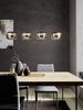 EGLO Hängeleuchte HORTUNAS Pendellampe - Stahl - LED - 4X5,8W - IP20, Dimmfunktion, mehrere Helligkeitsstufen, LED fest integriert, Warmweiß, Hängelampe, Deckenlampe, Wohnzimmer, Esszimmer, L126 x B21 x H150 cm Bild 3