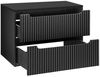 Waschtisch-Unterschrank 80cm, in schwarz, NEWPORT-56-BLACK Bild 2