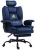 symino Stuhl Ergonomischer Sofa-Gaming-Stuhl, Verstellbarer Gamer-Stuhl, mit Hochwertigem Kunstpelzbezug für Ultimativen Komfort Bild 5
