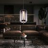 Pendelleuchte, Glas, rauch, Metall, BLACKY Bild 3