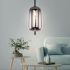 Pendelleuchte, Glas, rauch, Metall, BLACKY Bild 2