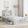 vidaXL Aufbewahrungsbett Beton Grau 70 x 190 cm Holzwerkstoff 3413558 Bild 3
