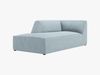 Micadoni Recamiere Ruby 1-Sitzer Links Kord Scala Hellblau Bild 2