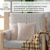 Selfitex Dekokissen 2er Set, 30x50/40x40/40x60/50x50 inkl. Füllkissen, Farben zur Auswahl, robuster Polsterstoffbezug mit weichen Füllkissen Bild 3