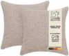 Selfitex Dekokissen 2er Set, 30x50/40x40/40x60/50x50 inkl. Füllkissen, Farben zur Auswahl, robuster Polsterstoffbezug mit weichen Füllkissen Bild 5