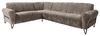 Beautysofa Ecksofa mit Metallbeine in schwarzer VOLARE L, mit höchstem Sitzkomfort, ohne Schlaffunktion Bild 4