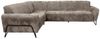 Beautysofa Ecksofa mit Metallbeine in schwarzer VOLARE L, mit höchstem Sitzkomfort, ohne Schlaffunktion Bild 2