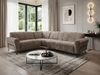 Beautysofa Ecksofa mit Metallbeine in schwarzer VOLARE L, mit höchstem Sitzkomfort, ohne Schlaffunktion Bild 5