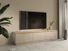 Vente-unique - POSINIA TV unit Holz, Platte Beige - B 39 cm x H 42 cm x L 181,5 cm Bild 2