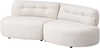 Sofa 3-Sitzer LAERDAL Bouclé Cremeweiß Bild 5