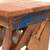 Hocker Patchy 52x30 cm, Recyclingholz massiv natur-bunt Bild 5