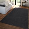 TT Home Teppich Diele, Esszimmer, Flur, Schlafzimmer, Wohnzimmer, Rechteckig, Höhe: 12 mm, Wohnzimmer Teppich Kurflor Unifarbendes Design Modern Und Zeitlos Bild 2