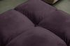 KAWOLA Sofa VIVIEN Ecksofa Velvet purple Longchair rechts 85 x 178 x 290 cm Bild 5