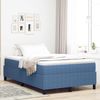 vidaXL Plattformbettgestell Blau 120 x 200 cm Cordstoff 3337405 Bild 1