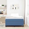 vidaXL Plattformbettgestell Blau 120 x 200 cm Cordstoff 3337405 Bild 3