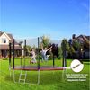 Arebos Trampolin-Randabdeckung Federschutz Ø427 cm, Randschutz, PVC und PE, Reißfest, Wetterfest, UV-resistente und wasserbeständige Bild 2