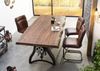 Esstisch Mango 220x100x67-91 höhenverstellbar natur geölt Manchester #203 Bild 2