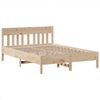 vidaXL Massivholzbett ohne Matratze 140x200 cm Kiefernholz 3323260 Bild 5