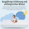 Arensberger Kindermatratze Babymatratze NORA | 80x160cm | Bezug waschbar & abnehmbar | punktelastischer Gelschaum | Jugendmatratze, allergikerfreundlich premium Bezug Bild 5