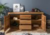 Sideboard Wildeiche / Zerreiche 185x43x80 natur geölt MONTREUX #155 Bild 4