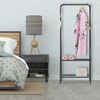 Relaxdays Kleiderständer mit 2 Ablagen Bild 5