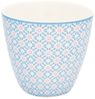 Greengate Tasse Suzette Latte Cup pale blue 0,35l, Steingut Bild 4