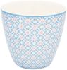 Greengate Tasse Suzette Latte Cup pale blue 0,35l, Steingut Bild 5